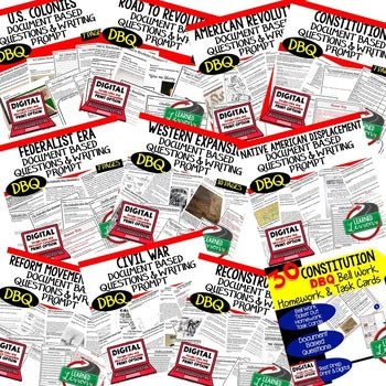 Reform Movements DBQ, Document Based Questions Google and Print - preview 3