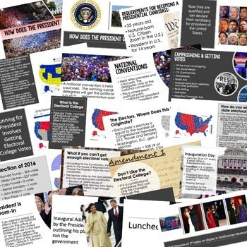 Presidential Elections Guided Notes & PowerPoint | U.S. Government - preview 3