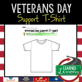 Veterans Day Activity, Veterans Day T-Shirt Design - preview 1