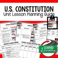 Constitution Lesson Plan Guide Civics Government Back To School - preview 1