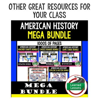 American History Pacing Guide | Scope & Sequence | U.S. History Curriculum Map - preview 2