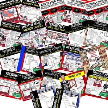 President's Day Activities Bundle, Digital Resources U.S. Presidents Activities - preview 2