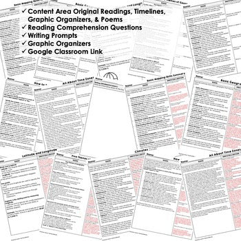 Basic Geography Mapping Skills DBQ Reading Activity Google DBQ Close Reading - preview 2
