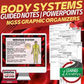 Body SystemsGuided Notes & PowerPoints NGSS, Life Science Guided Notes - preview 1