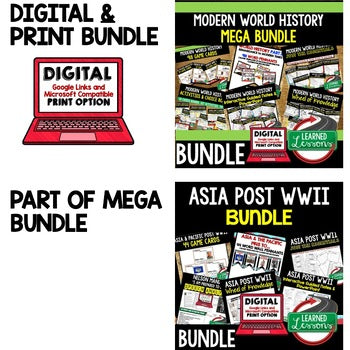 Asia Post WWII Agenda PowerPoint & Google Slides Agenda World History - preview 2