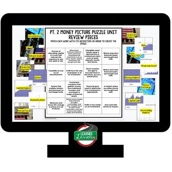 Money Banking & Finance Picture Puzzle | Financial Literacy Activity - preview 4