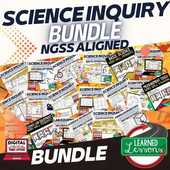 Basic Science & Scientific Inquiry Bundle | NGSS Scientific Method & Lab Skills - preview 1