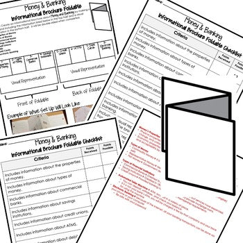 Money Banking & Finance Foldable | Personal Finance Activity - preview 2