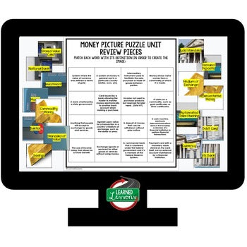 Money Banking & Finance Picture Puzzle | Financial Literacy Activity - preview 3