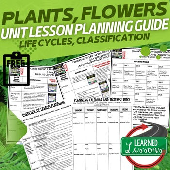 Plants Lesson Plan Guide | NGSS Life Science Curriculum - preview 1