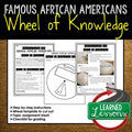 African Americans Wheel of Knowledge Interactive Notebook, Black History - preview 1