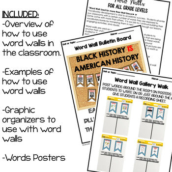 Word Walls: How to Use Word Walls | Teacher Professional Development - preview 2