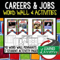 Career Exploration Word Wall | Career Readiness Posters & Vocabulary Activities - preview 1