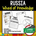 Russia Activity, Wheel of Knowledge (Interactive Notebook) - preview 1