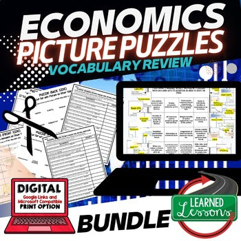 Free Enterprise in US Activity Picture Puzzle, Economics Curriculum - preview 4