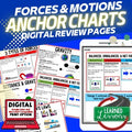 Forces & Motion Anchor Charts, Posters, Physical Science Anchor Charts - preview 1