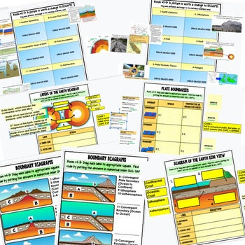 Plate Tectonics Digital Escape Room Plate Tectonics Activity Earth Science - preview 2