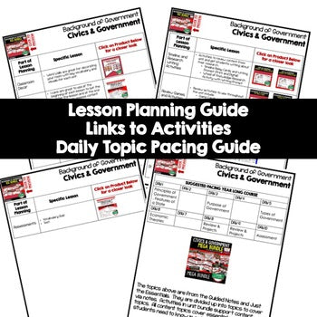 Government Lesson Plan | Civics Teacher Guide - preview 2