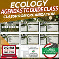 Ecology Agenda PowerPoint & Google Slides, Life Science Agenda - preview 1
