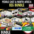 Middle East & North Africa Geography Bundle | Maps, Activities & Projects - preview 1