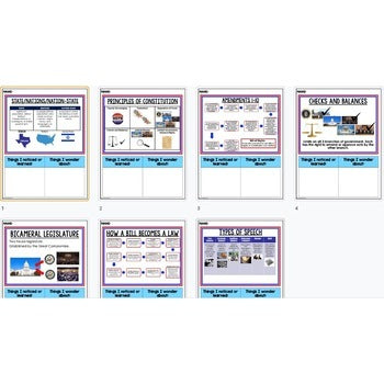 FREE Civics Posters | Government Anchor Charts | Middle School Social Studies - preview 2