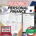 Personal Finance DBQ | Financial Literacy Reading Passages | Economics Activity - preview 1