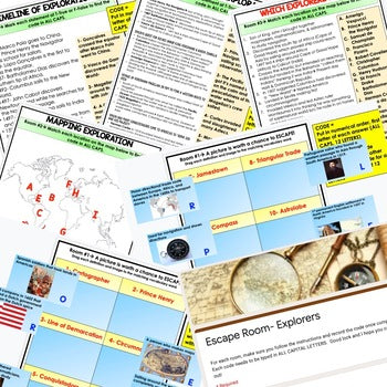 Explorers Digital Escape Room, Breakout Room Test Prep, Google - preview 2