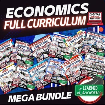 Economics Curriculum Bundle | Free Enterprise | Print & Google - preview 1