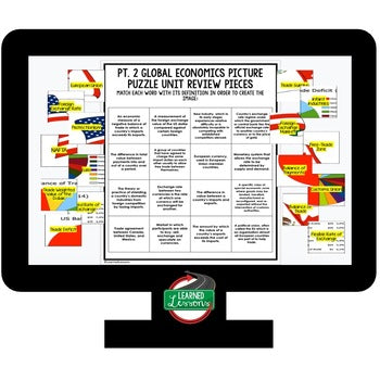 Global Economy Activity Picture Puzzle, Economics Curriculum - preview 4