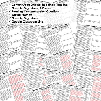 World Imperialism DBQ Reading Activity Google World History DBQ Reading - preview 2