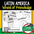 Latin America Activity, Wheel of Knowledge (Interactive Notebook) - preview 1