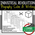 Industrial Revolution Activity Research Cube with Writing Activity - preview 1