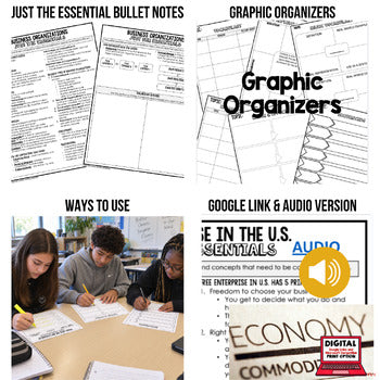 Business Organizations Outline Notes, Bullet Notes, Unit Review, Economic Notes - preview 2