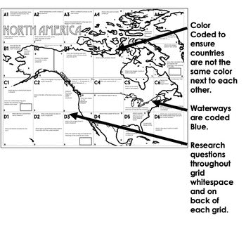 North America Collaborative Poster, North America MAPPING Research Activity - preview 2