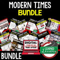 Modern World History Bundle | Print & Digital Curriculum Activities - preview 1