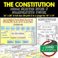Constitution Collaborative Poster, Doodle Graphic Notes, Print & GOOGLE - preview 1