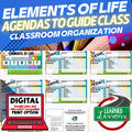 Elements of Life Agenda PowerPoint & Google Slides, Life Science Agenda - preview 1