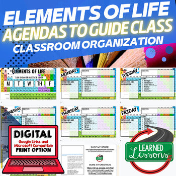 Elements of Life Agenda PowerPoint & Google Slides, Life Science Agenda - preview 1