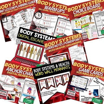 Life Science Healthy Lifestyle, Diseases & Human Body Systems Bundle | NGSS - preview 2