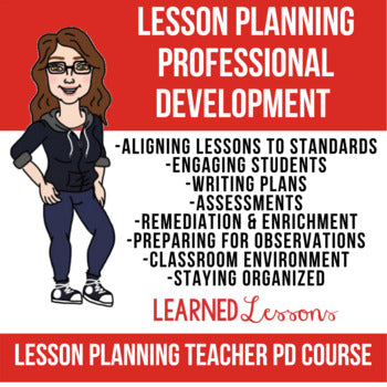 Teacher Lesson Planning Course: Teacher Professional Development - preview 1