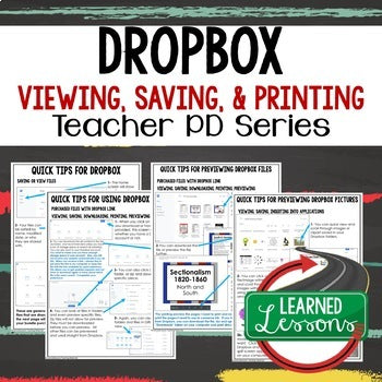 How to Use Dropbox for TPT Buyers & Sellers | Teacher Technology Guide | Profess - preview 1