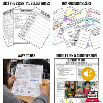 Earth Science Notes Bundle | Guided Notes, Bullet Notes, NGSS Science Activities - preview 2