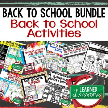 Back to School Activities Bundle | Icebreakers, Team Building & Classroom Commun - preview 1