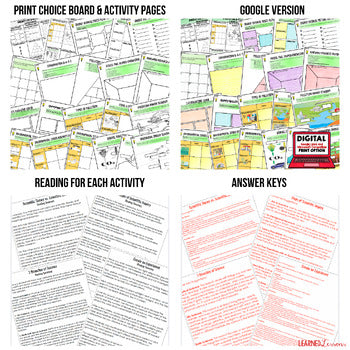 Pollution Activities Environment Choice Board, Pollution Choice Board - preview 2