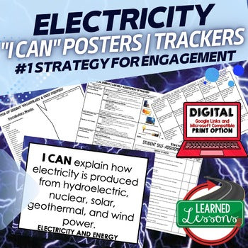 Energy I Can Posters, Physical Science Posters - preview 3