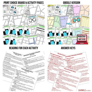 Scientific Revolution Activities Choice Board, Digital Learning, Google, & Print - preview 2