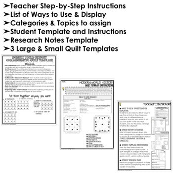 English and Reading Collaborative Quilt, Classroom Display, Collaborative Poster - preview 2