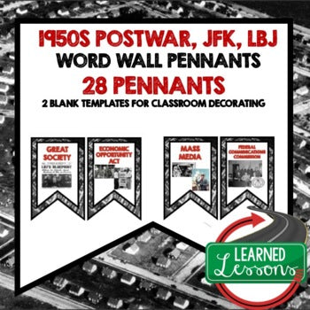 American History Word Wall Bundle | U.S. History Posters & Vocabulary Activities - preview 4
