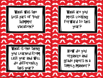 Back to School Teacher PD Task Cards | FREE Professional Development Activity - preview 4