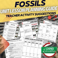 Fossils & Geologic Time Lesson Plan Guide | NGSS Earth Science Lesson Plans - preview 1